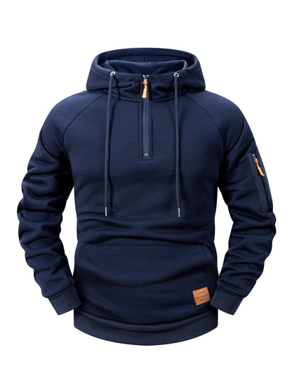 Sportieve Heren Hoodie – Zes Kleuren