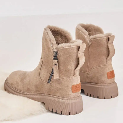 Dames Winterlaarzen – Beige of Zwart