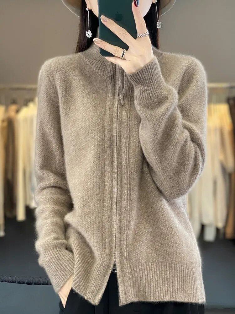 Dames Cardigan met Rits