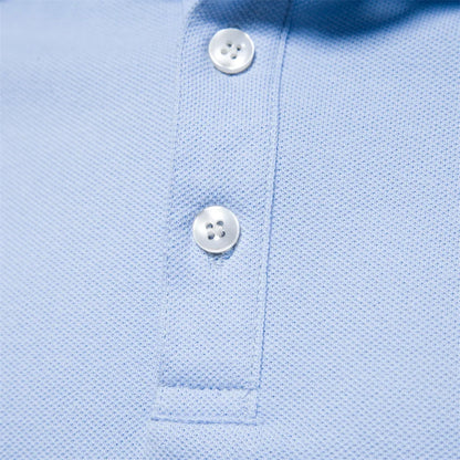 Chique Heren Polo – Lichtblauw, Donkerblauw, Wit, Donkergroen of Grijs
