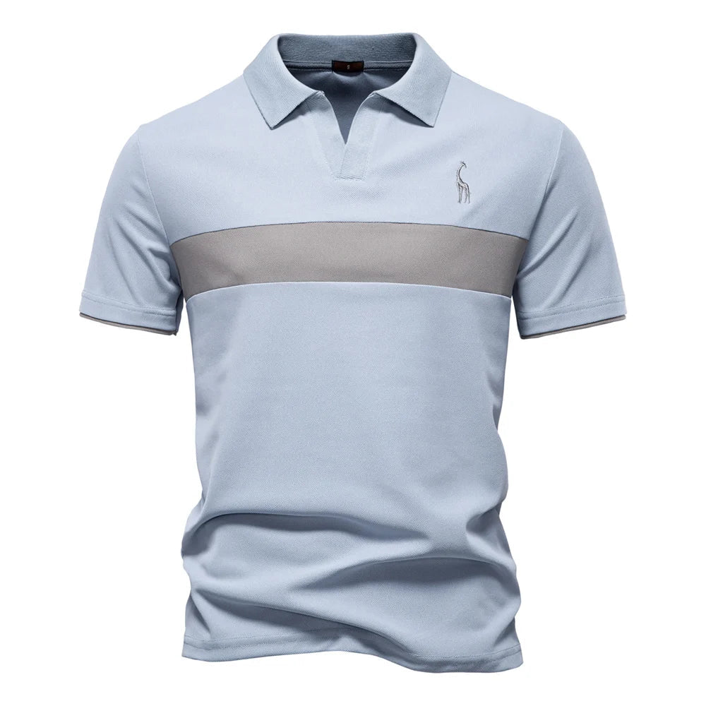 Casual Heren Polo – Zwart, Grijs, Blauw, Wit, Marineblauw of Groen