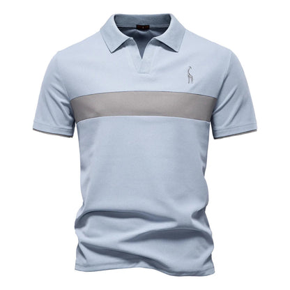 Casual Heren Polo – Zwart, Grijs, Blauw, Wit, Marineblauw of Groen
