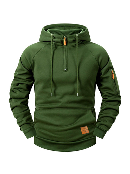 Sportieve Heren Hoodie – Zes Kleuren