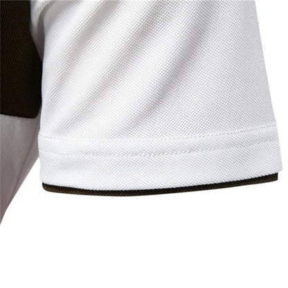 Casual Heren Polo – Zwart, Grijs, Blauw, Wit, Marineblauw of Groen