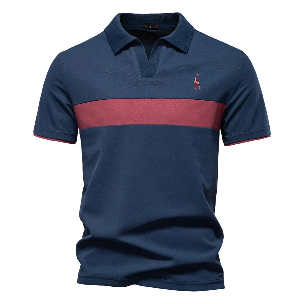 Casual Heren Polo – Zwart, Grijs, Blauw, Wit, Marineblauw of Groen