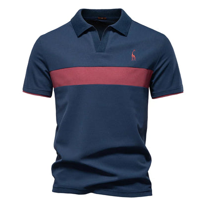 Casual Heren Polo – Zwart, Grijs, Blauw, Wit, Marineblauw of Groen