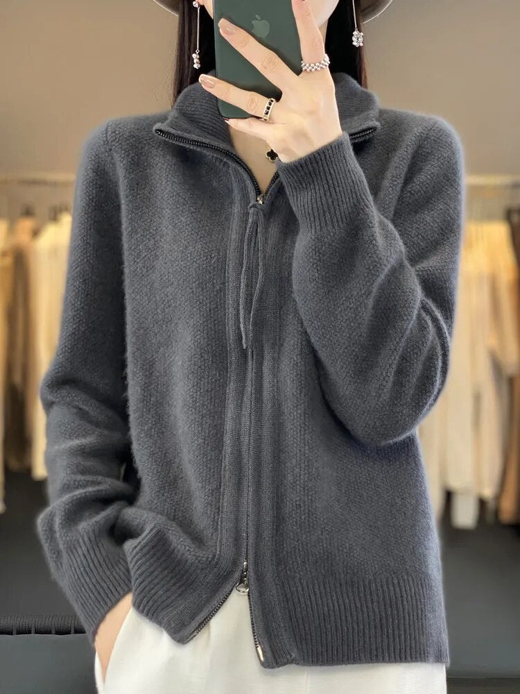 Dames Cardigan met Rits