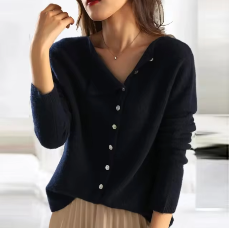 Dames Cardigan in Pastel en Neutrale Kleuren