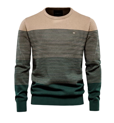 Klassieke Heren Trui – Groen, Bruin, Grijs of Rood