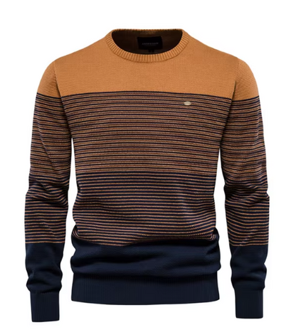 Klassieke Heren Trui – Groen, Bruin, Grijs of Rood