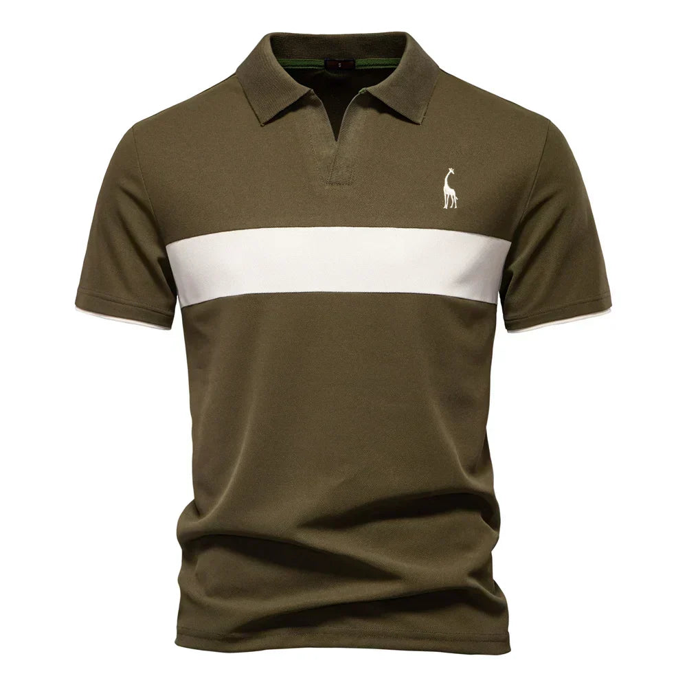 Casual Heren Polo – Zwart, Grijs, Blauw, Wit, Marineblauw of Groen