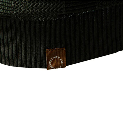Gestreepte Heren Polo – Grijs, Donkerblauw of Donkergroen