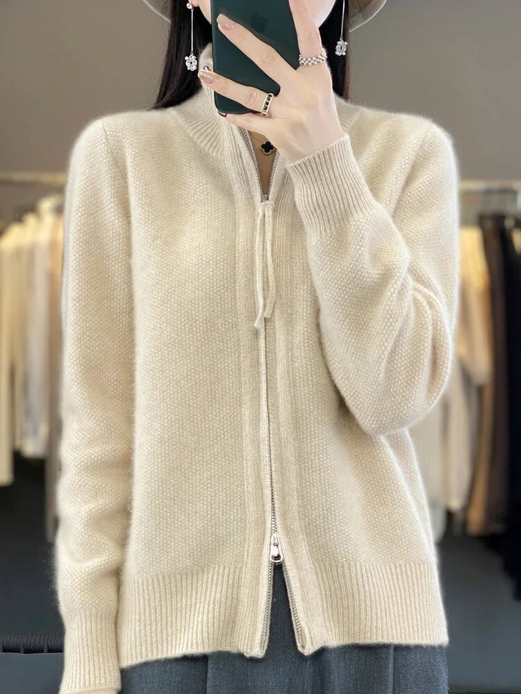 Dames Cardigan met Rits