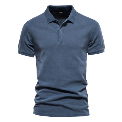 Casual Heren Polo – Groen, Donkergrijs of Donkerblauw