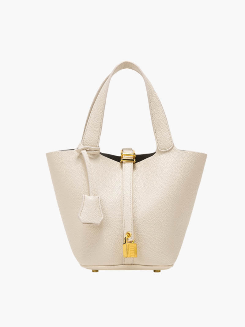 Dames Tas – Bruin, Crème, Zwart of Taupe