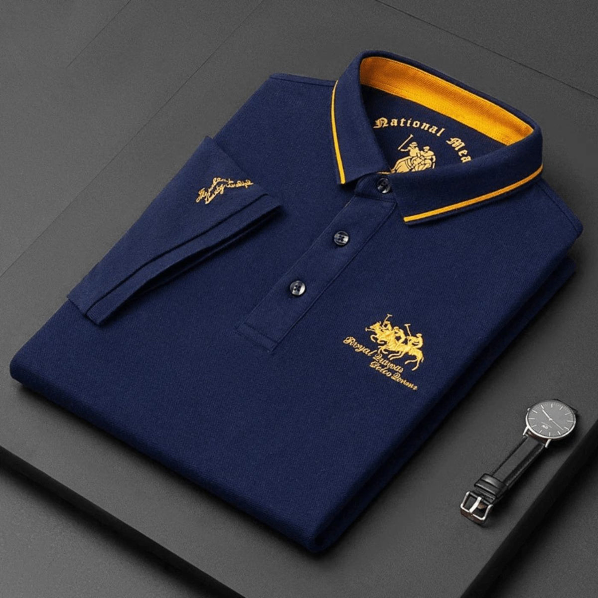 Heren Polo – Zes Kleuren, Maten M t/m 5XL