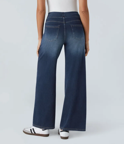 Dames Jeans met Hoge Taille – Vijf Denimtinten