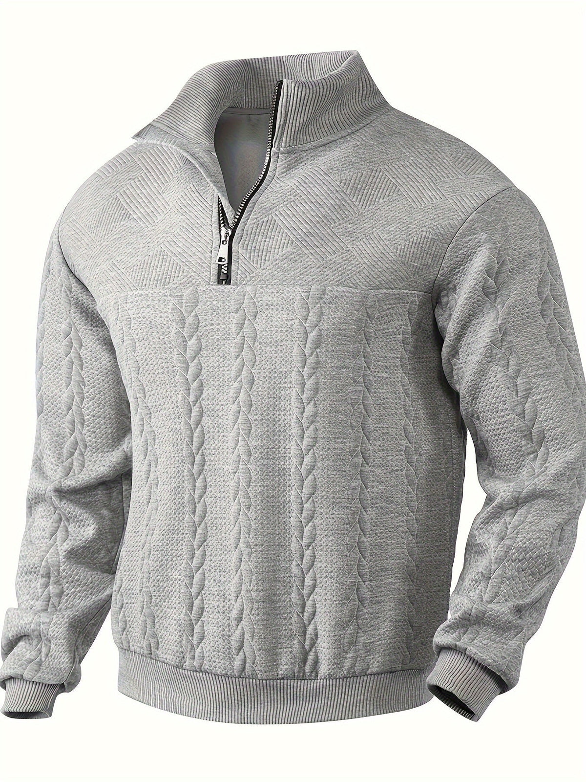 Gebreide Heren Zip-up – Vijf Kleuren