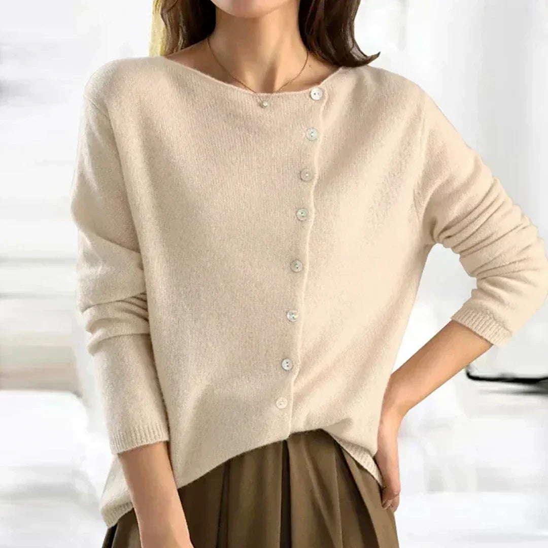 Dames Cardigan in Pastel en Neutrale Kleuren