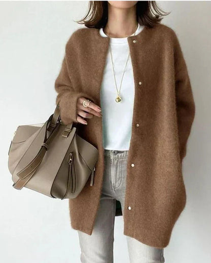 Ruime Dames Cardigan in Zeven Kleuren