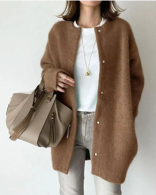 Ruime Dames Cardigan in Zeven Kleuren