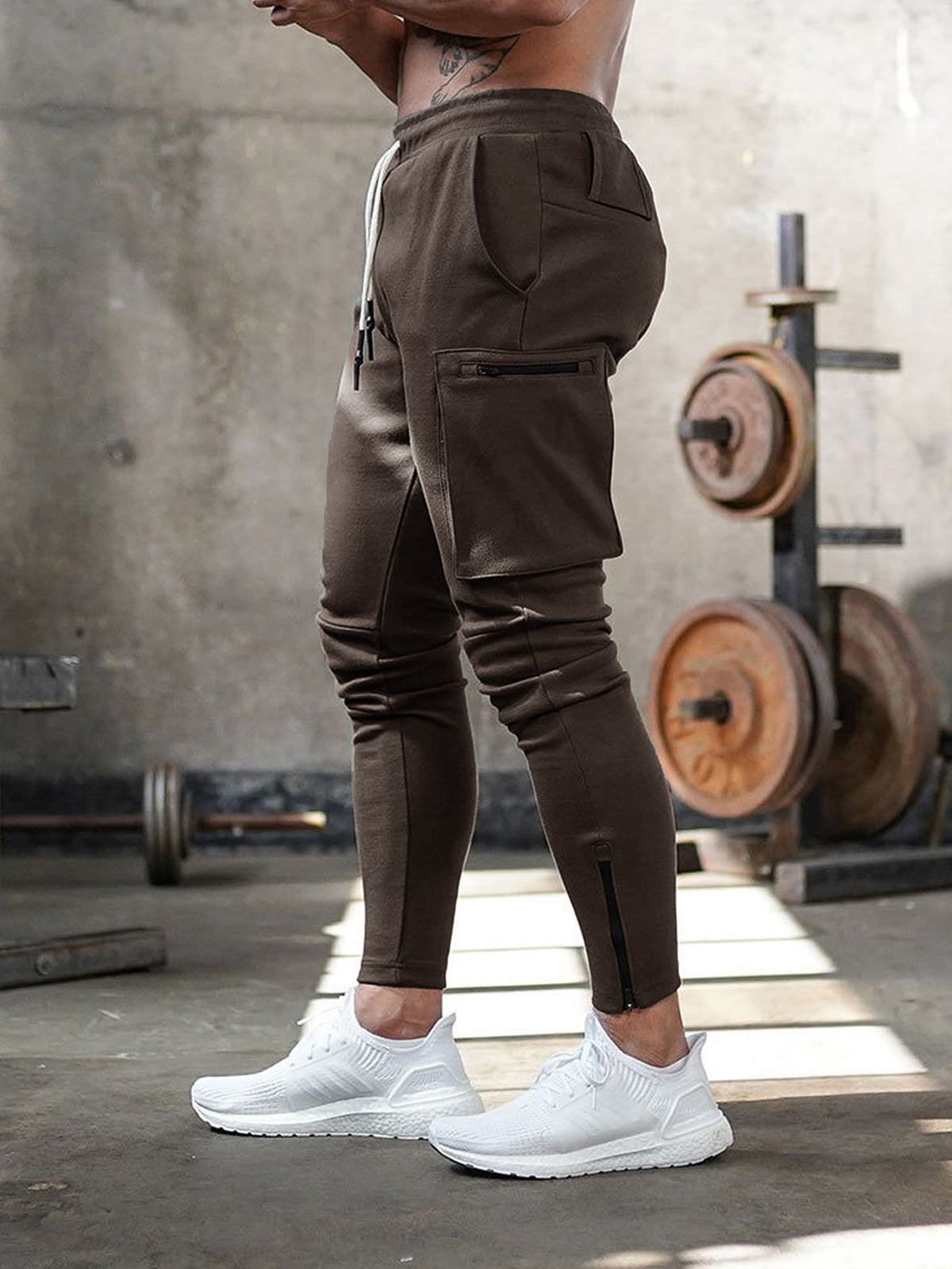 Heren Sportbroek – Grijs, Donkergroen, Zwart of Camouflage
