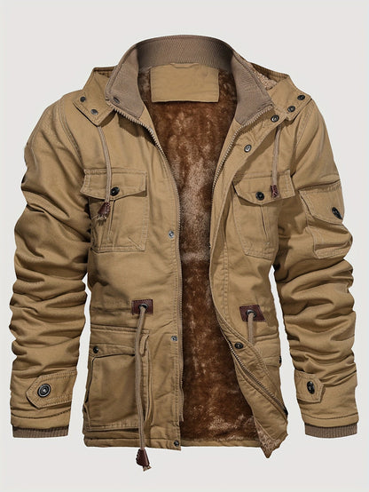 Heren Outdoorjas in Vijf Kleuren