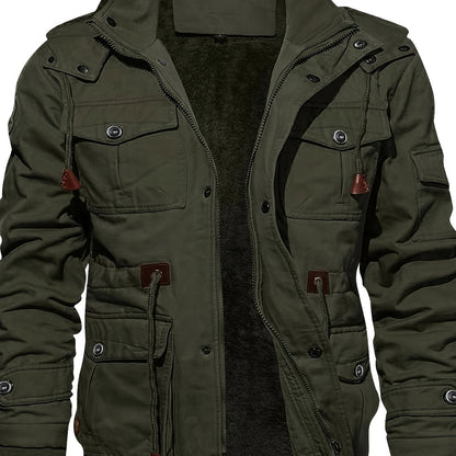Heren Outdoorjas in Vijf Kleuren