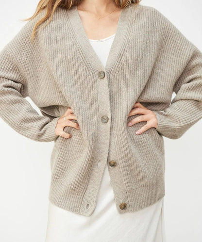 Dames Cardigan met Knopen in Zes Kleuren