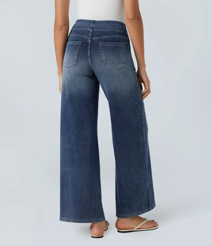 Dames Jeans met Hoge Taille – Vijf Denimtinten