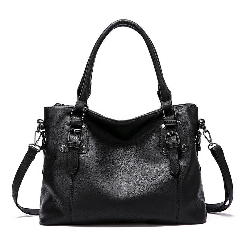 Elegante Schoudertas – Bruin, Zwart of Geel