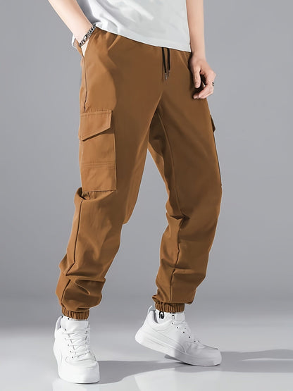 Heren Cargobroek – Zwart, Khaki, Blauw, Donkergrijs of Bruin