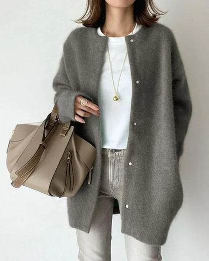 Ruime Dames Cardigan in Zeven Kleuren