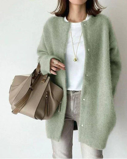 Ruime Dames Cardigan in Zeven Kleuren