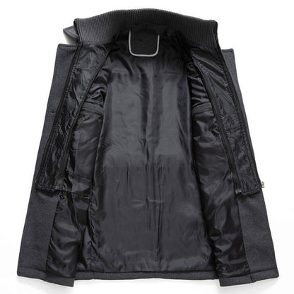 Klassieke Heren Winterjas in Zes Kleuren