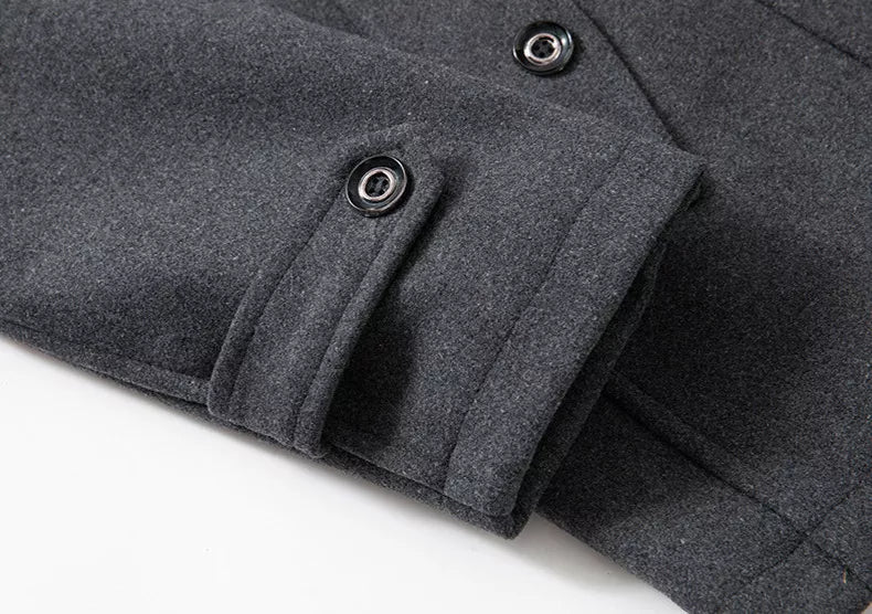 Klassieke Heren Winterjas in Zes Kleuren