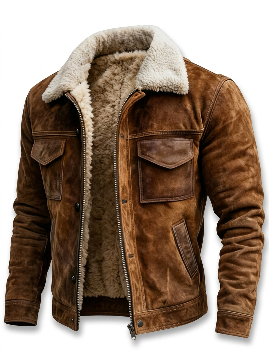 Heren Jack met Sherpa Look