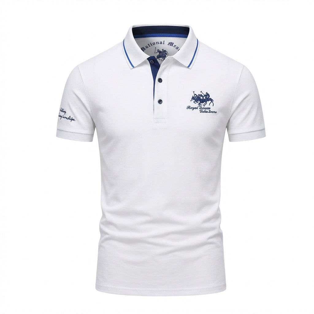 Heren Polo – Zes Kleuren, Maten M t/m 5XL