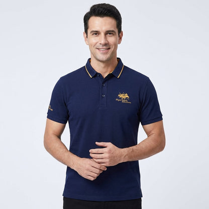 Heren Polo – Zes Kleuren, Maten M t/m 5XL