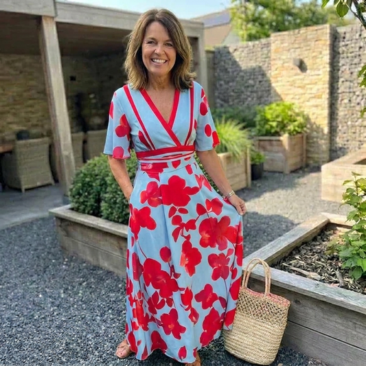 Elegante Bloemenjurk voor Dames