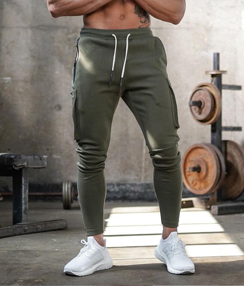 Heren Sportbroek – Grijs, Donkergroen, Zwart of Camouflage