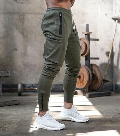 Heren Sportbroek – Grijs, Donkergroen, Zwart of Camouflage
