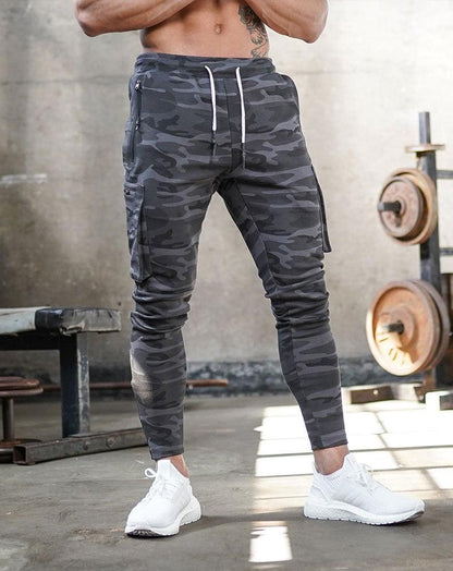 Heren Sportbroek – Grijs, Donkergroen, Zwart of Camouflage