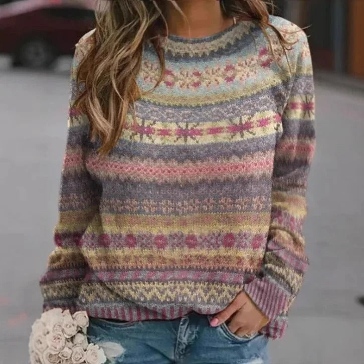 Retro Wintertrui voor Dames – Model 2