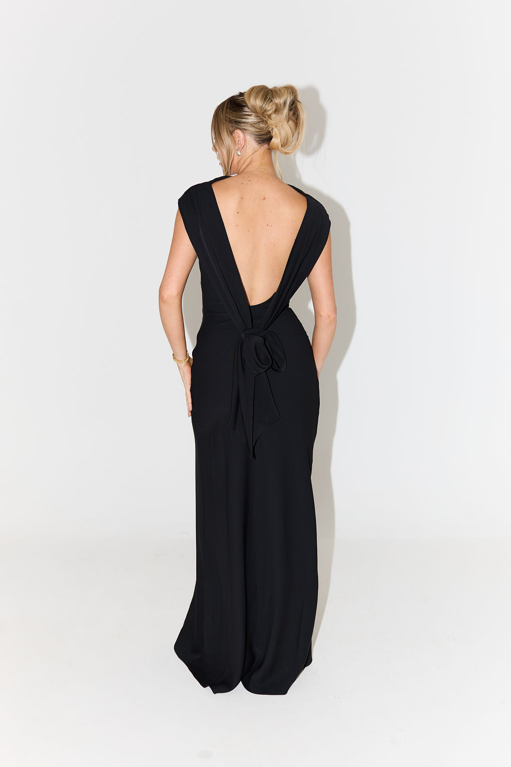 Gedrapeerde Maxi Jurk voor Dames