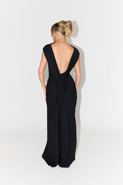 Gedrapeerde Maxi Jurk voor Dames