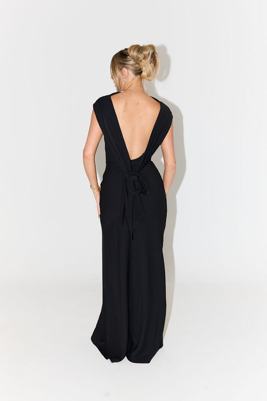 Gedrapeerde Maxi Jurk voor Dames
