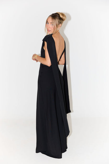 Gedrapeerde Maxi Jurk voor Dames