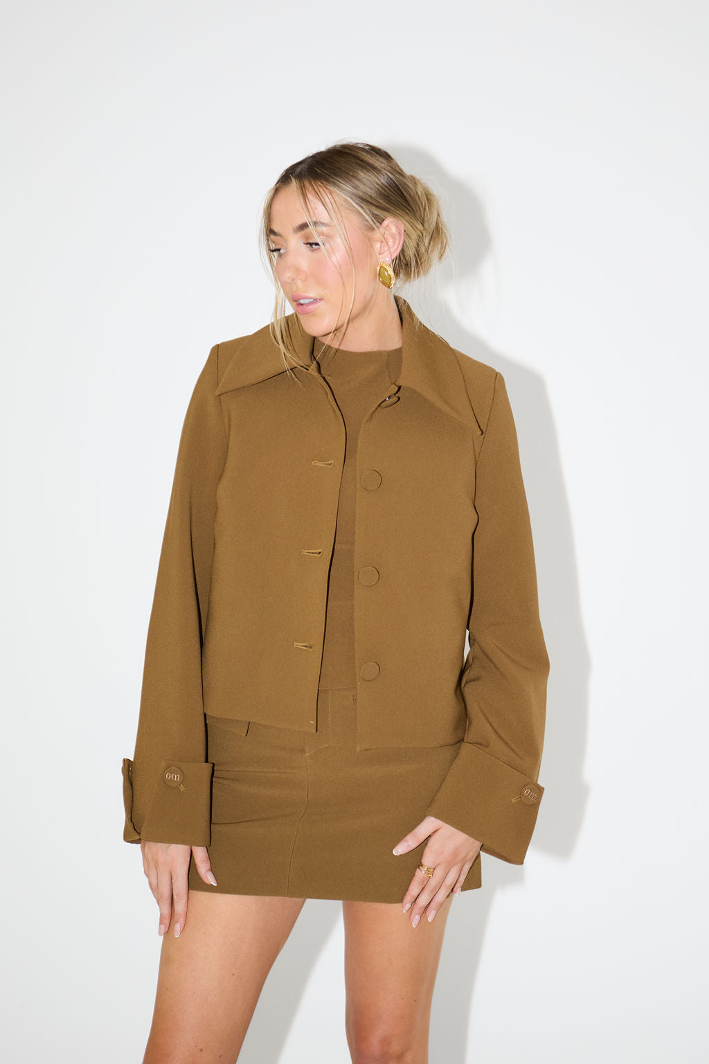 Dames Jas – Zwart, Wit, Donkerblauw of Khaki