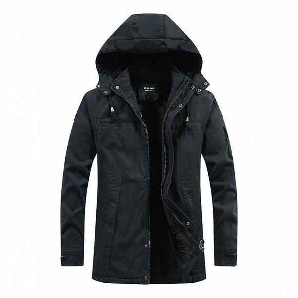 Heren Winterjas – Groen, Beige of Zwart